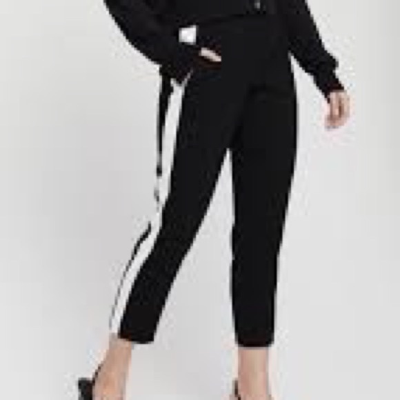 Aritzia babaton Conan pants with stripe - size 8 - Picture 2 of 4